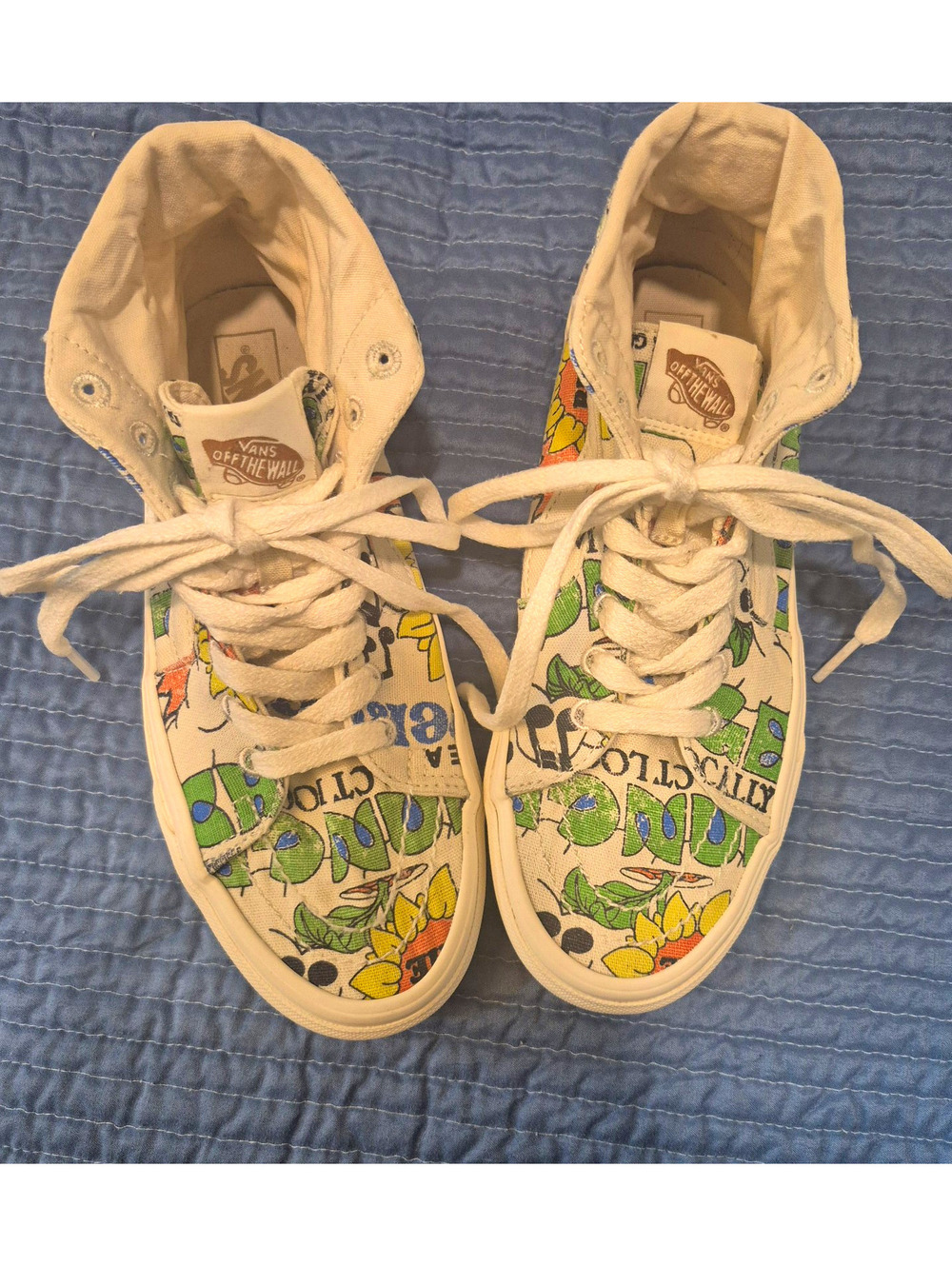 VANS Sk8-Hi High Top Canvas Lace-Up Sneaker Floral Skate